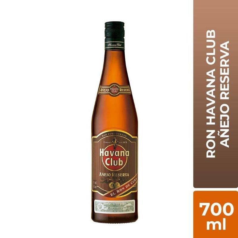 HAVANA CLUB - Ron Havana Club Reserva Botella 700 mL