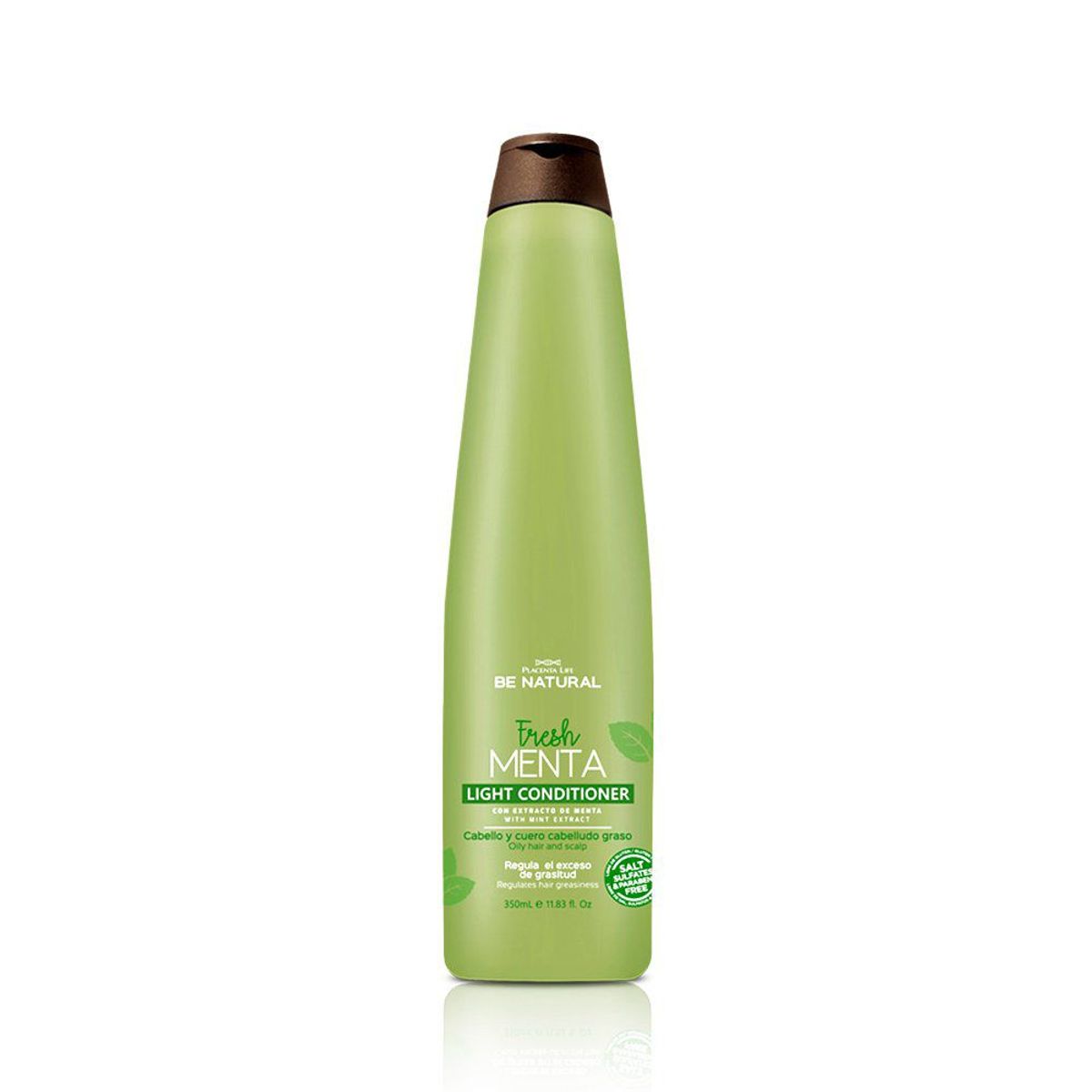 BE NATURAL - Acondicionador Be Natural Fresh Menta Light Envase 350 mL