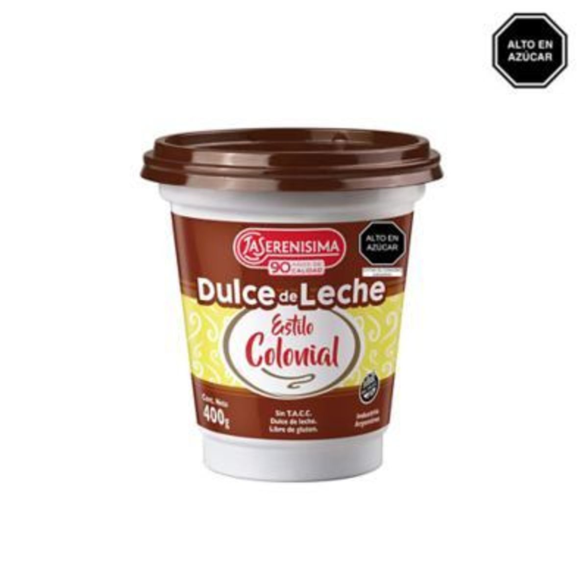 LA SERENISIMA - Dulce de Leche Estilo Colonial Caja 24 Und