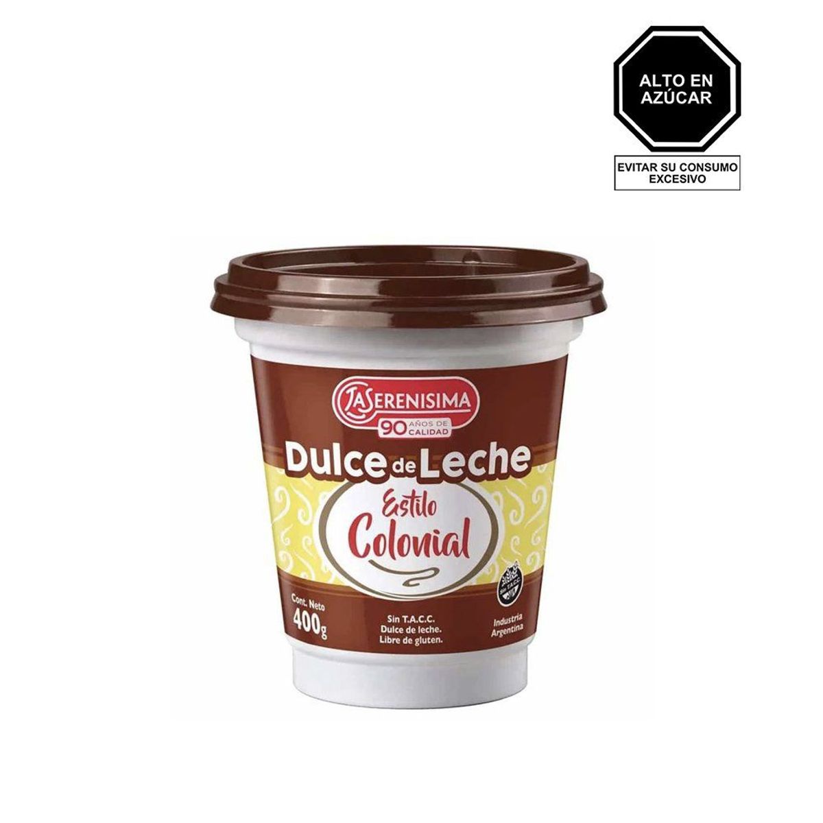 LA SERENISIMA - Dulce de Leche Estilo Colonial Caja 24 Und