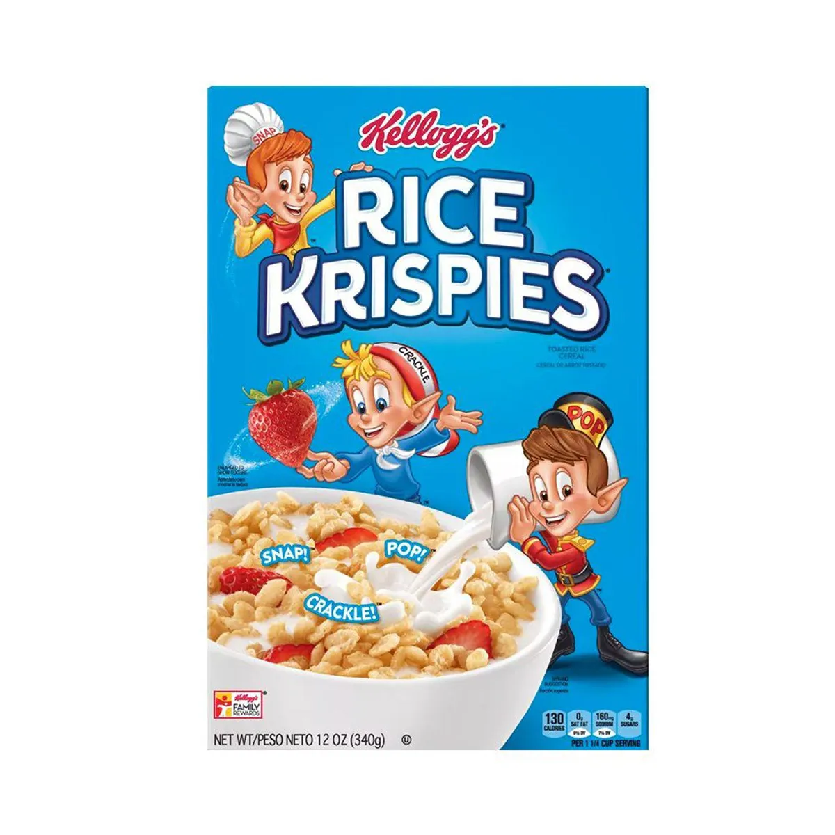 KELLOGGS - Cereal Rice Krispies Kelloggs 340 Gr