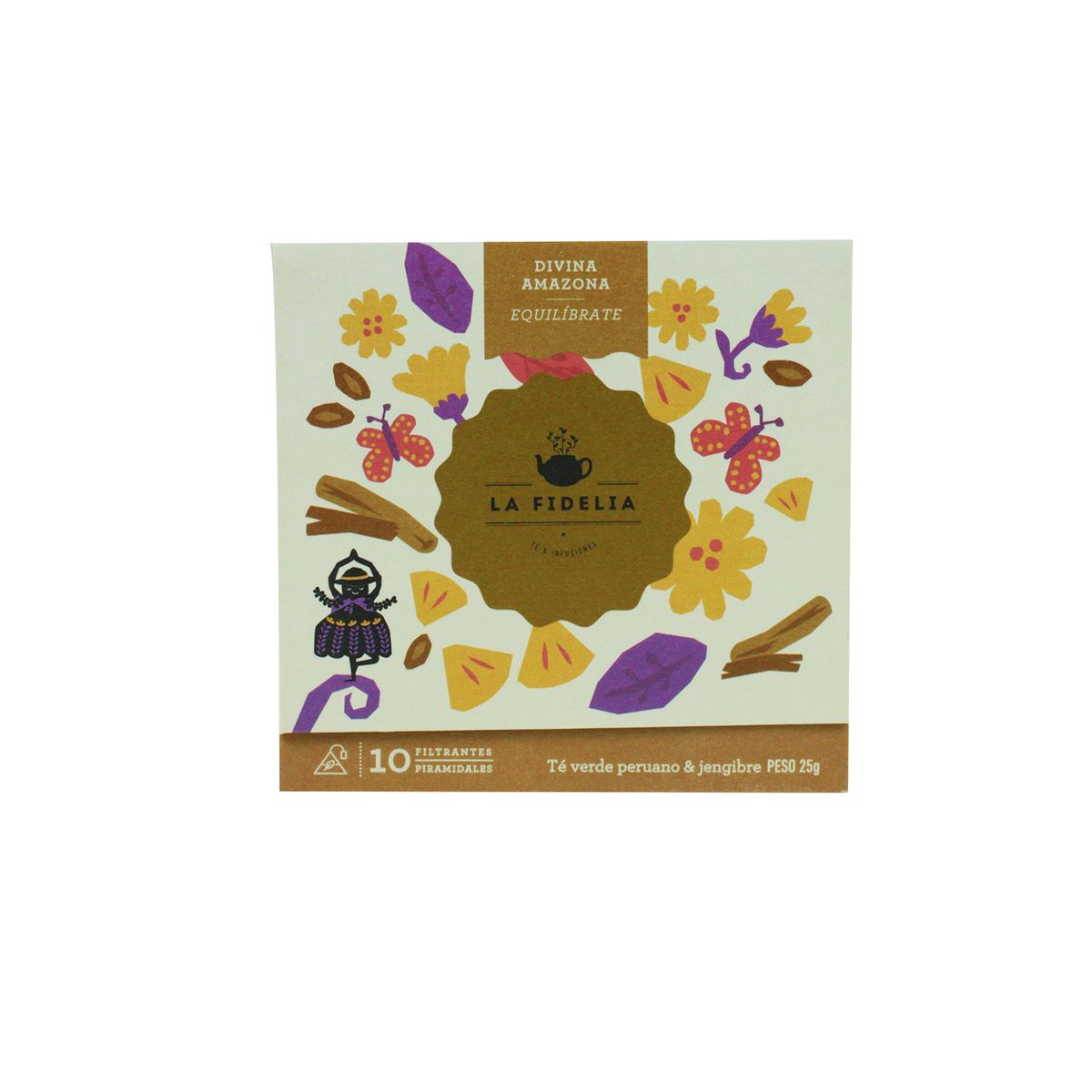 LA FIDELIA - LA FIDELIA COFRE DIVINA AMAZONA 10UDSX25G