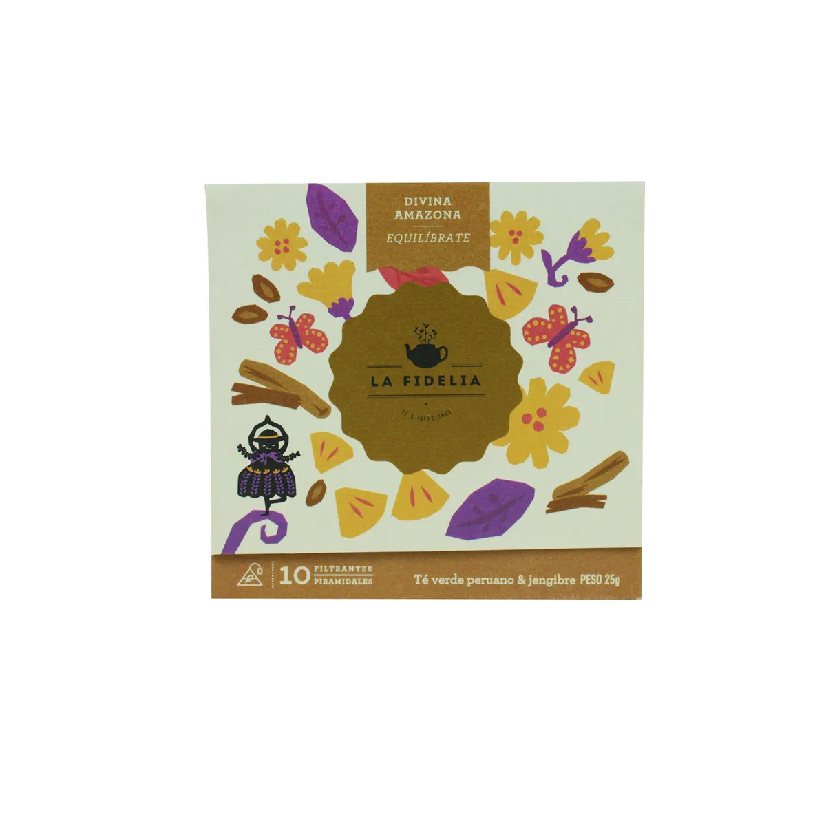 LA FIDELIA - LA FIDELIA COFRE DIVINA AMAZONA 10UDSX25G