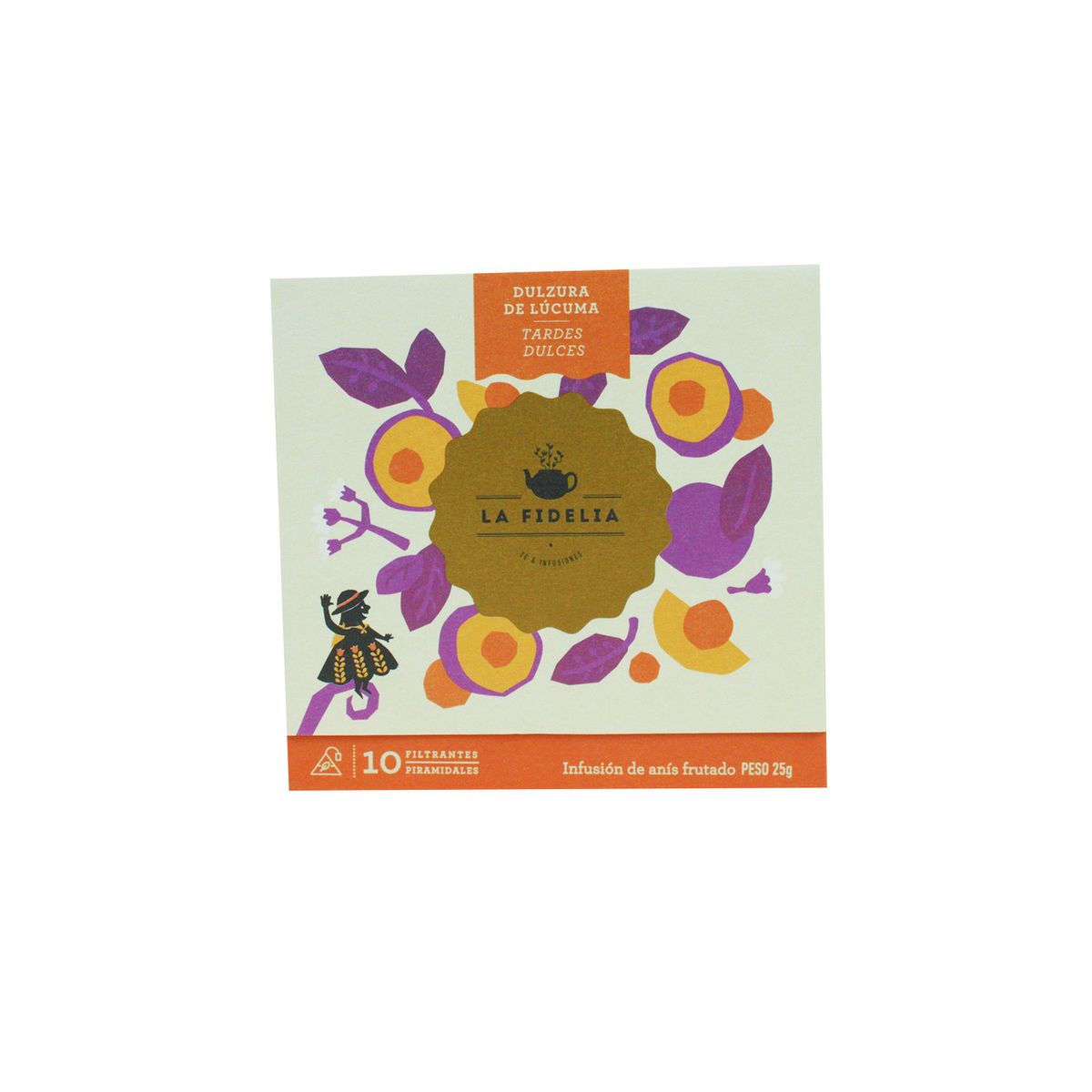 LA FIDELIA - LA FIDELIA COFRE DULZURA DE LUCUMA 10UDSX25G