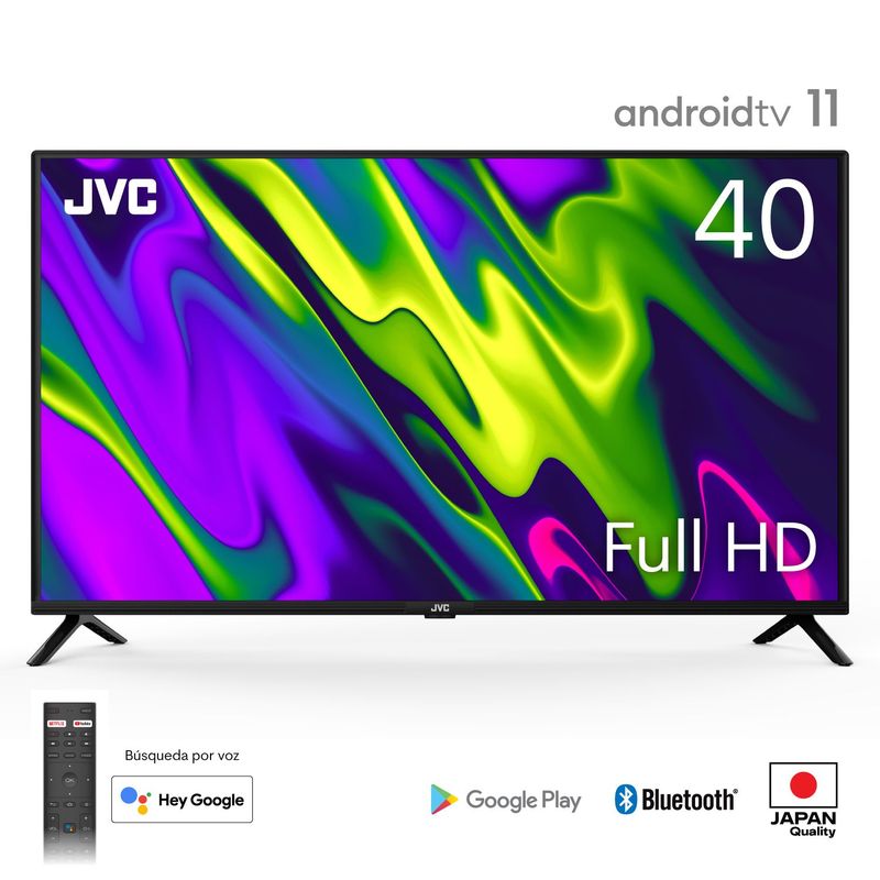 JVC - Televisor 40'' LT-40KB308 Led Full Hd Android BT