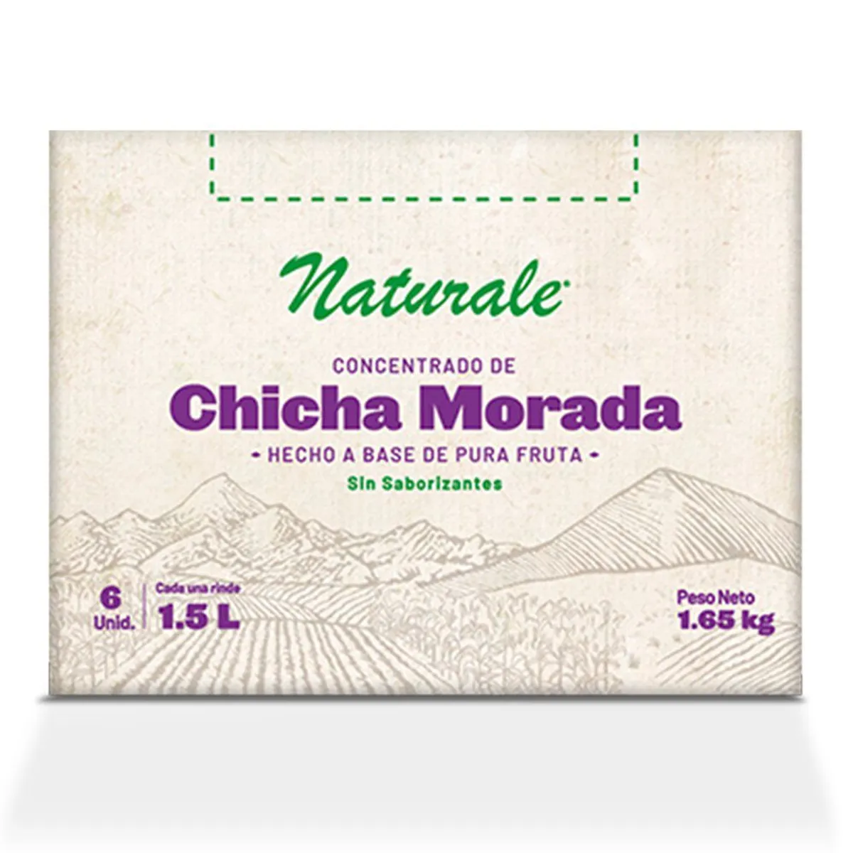 NATURALE - Concentrado Chicha Morada Naturale Caja 6 Und