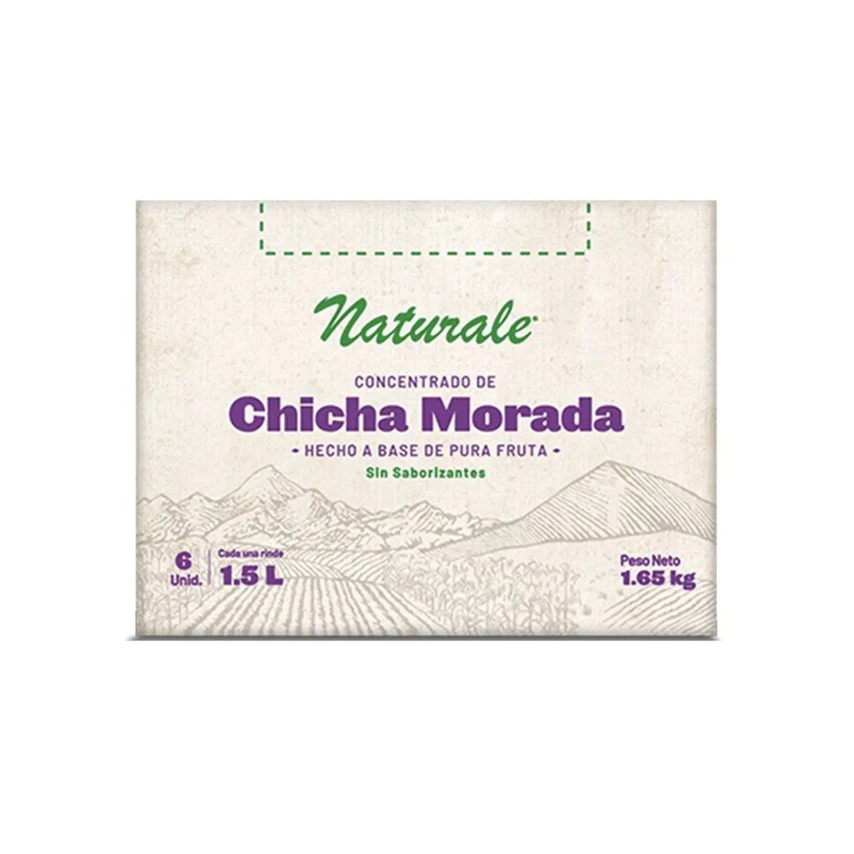 NATURALE - Concentrado Chicha Morada Naturale Caja 6 Und