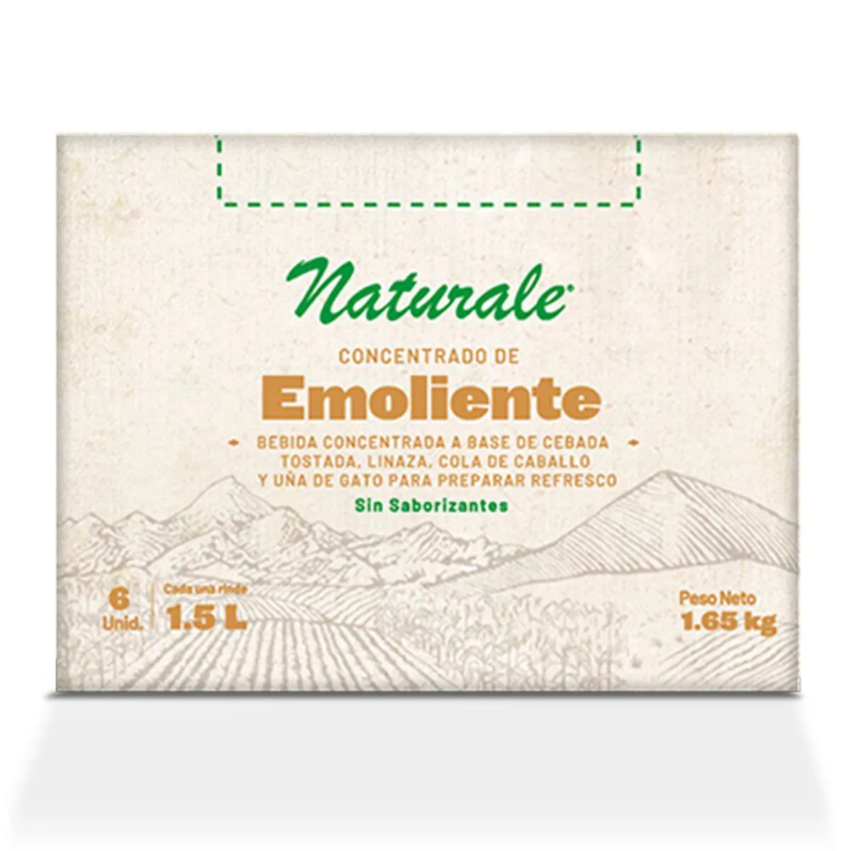 NATURALE - Concentrado Emoliente Naturale Caja 6 Und