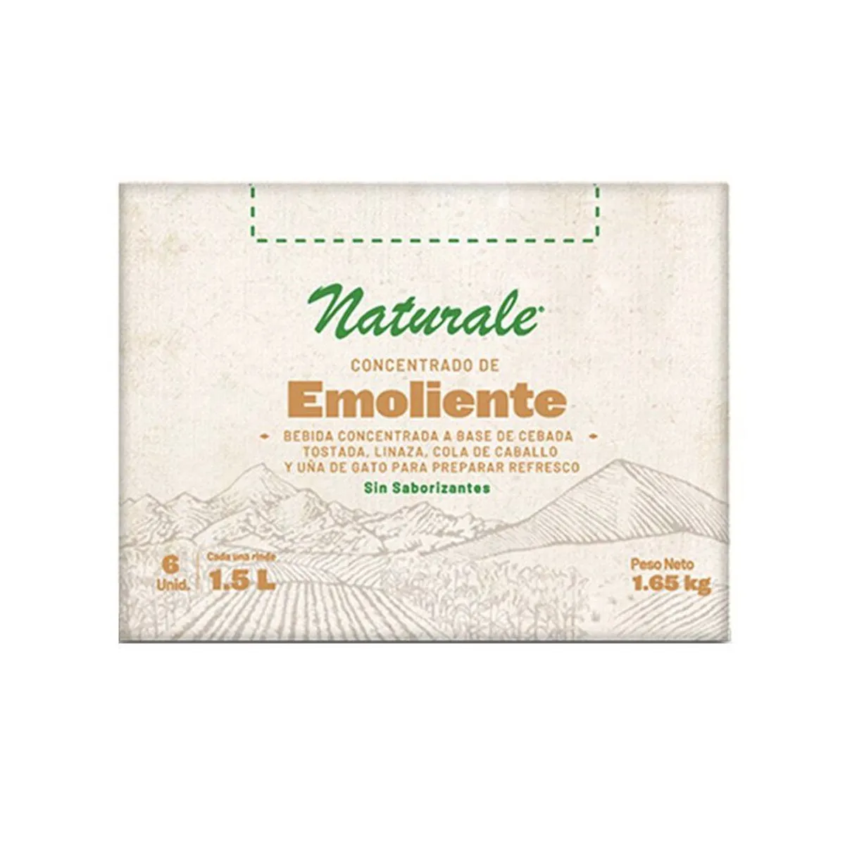 NATURALE - Concentrado Emoliente Naturale Caja 6 Und