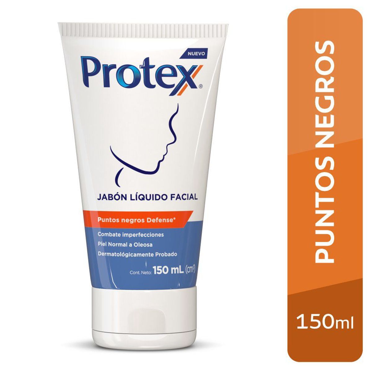PROTEX - JABON LIQ FACIAL PROTEX PUNTOS NEG ESPIN X 150ML