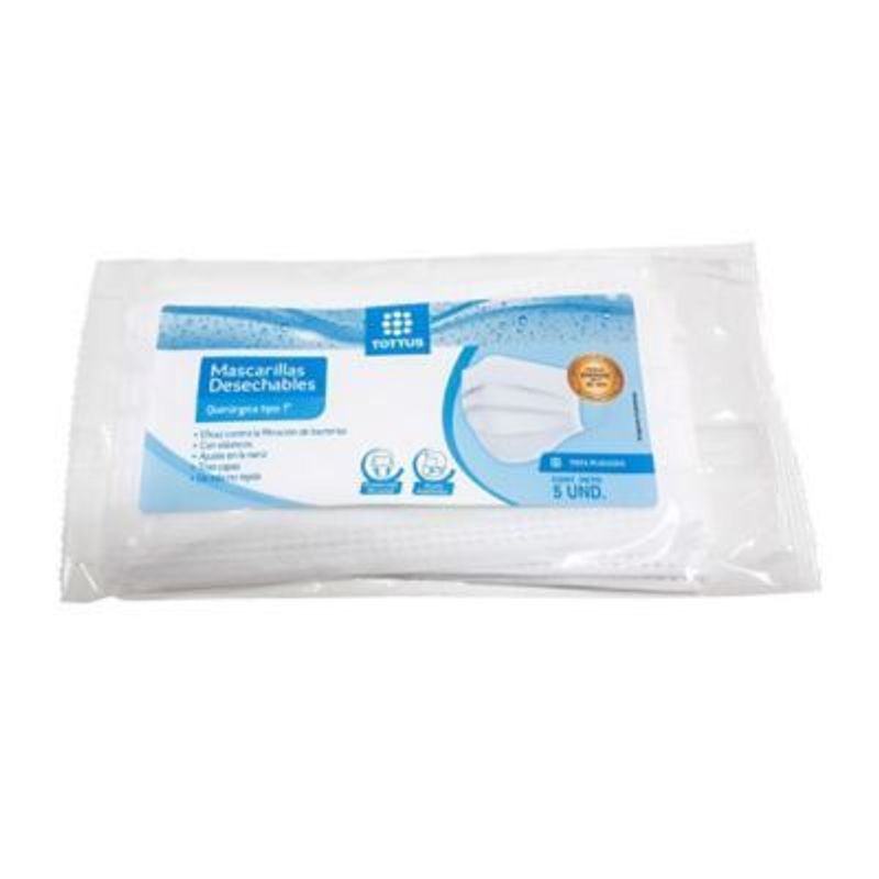 TOTTUS - Mascarilla Desechable