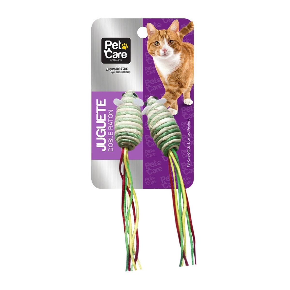 SODIMAC - Set 2 Ratones de Juguete para Gatos