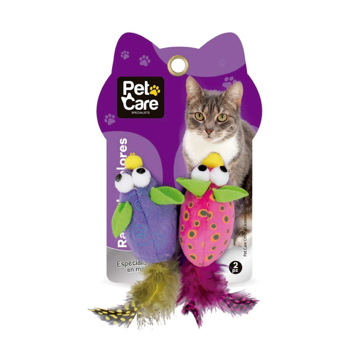 SODIMAC - Juguete para Gatos Pet Care Ratón con Plumas
