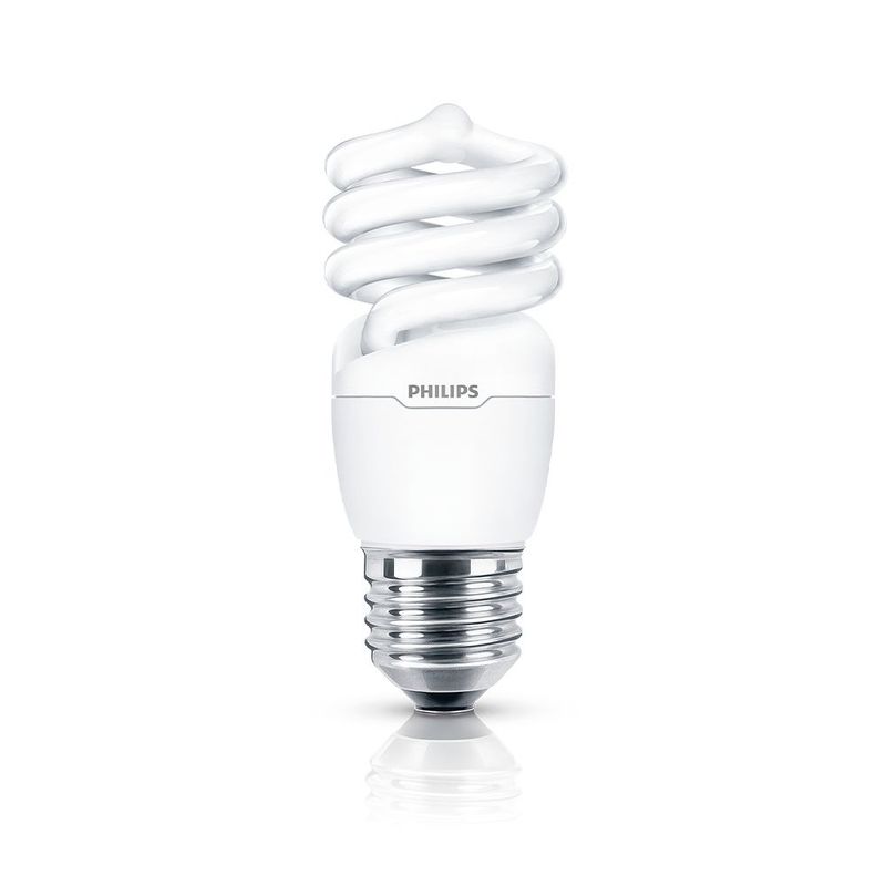 Bombillas Bajo Consumo E27 Espiral - 15W Equivalente A 120W, Luz Cálida 3000K, Pack De 10 Unidades