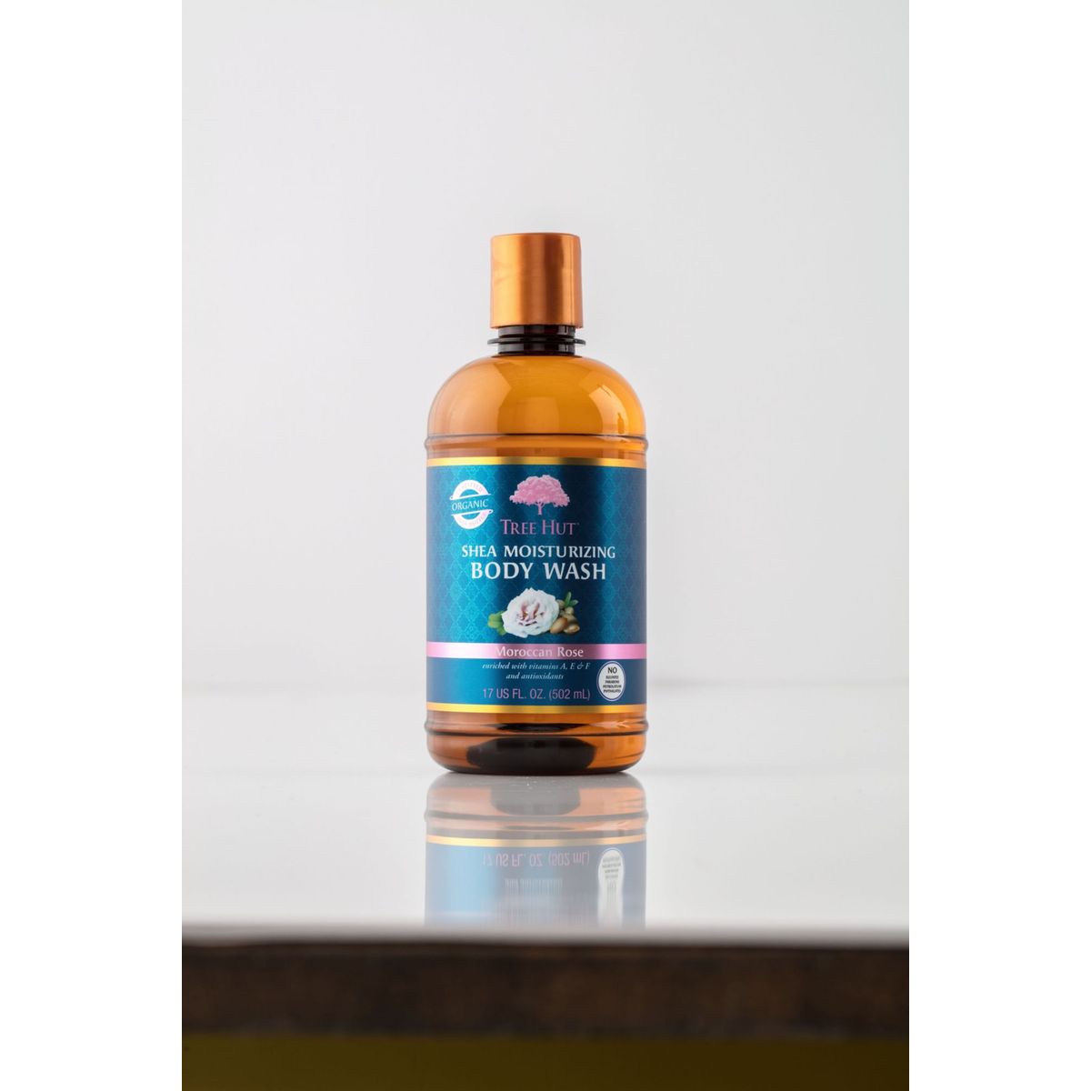 TREE HUT - Jabón Corporal Tree Hut Líquido Rosa Marroquí Envase 255 g