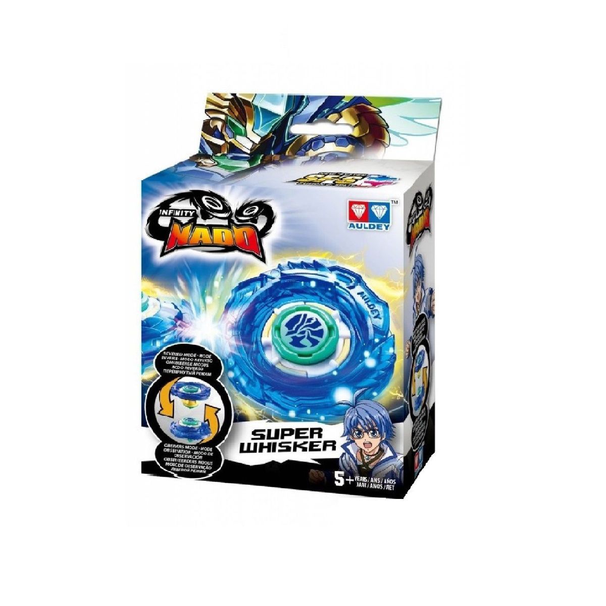 INFINITO - Infinity Nado Trompo de Batalla Plástico