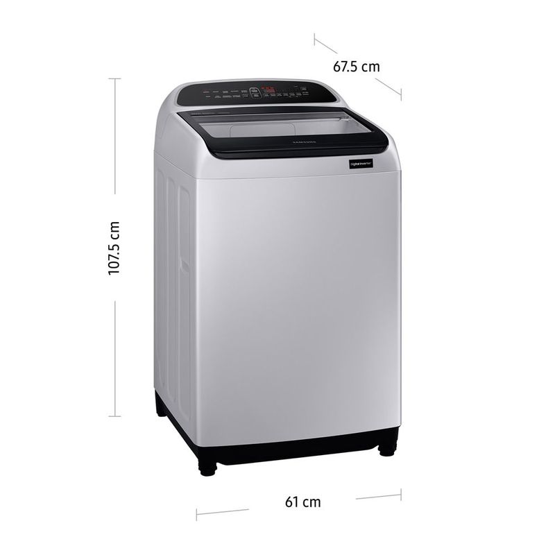 SAMSUNG - Lavadora 13Kg Eco Inverter Gris