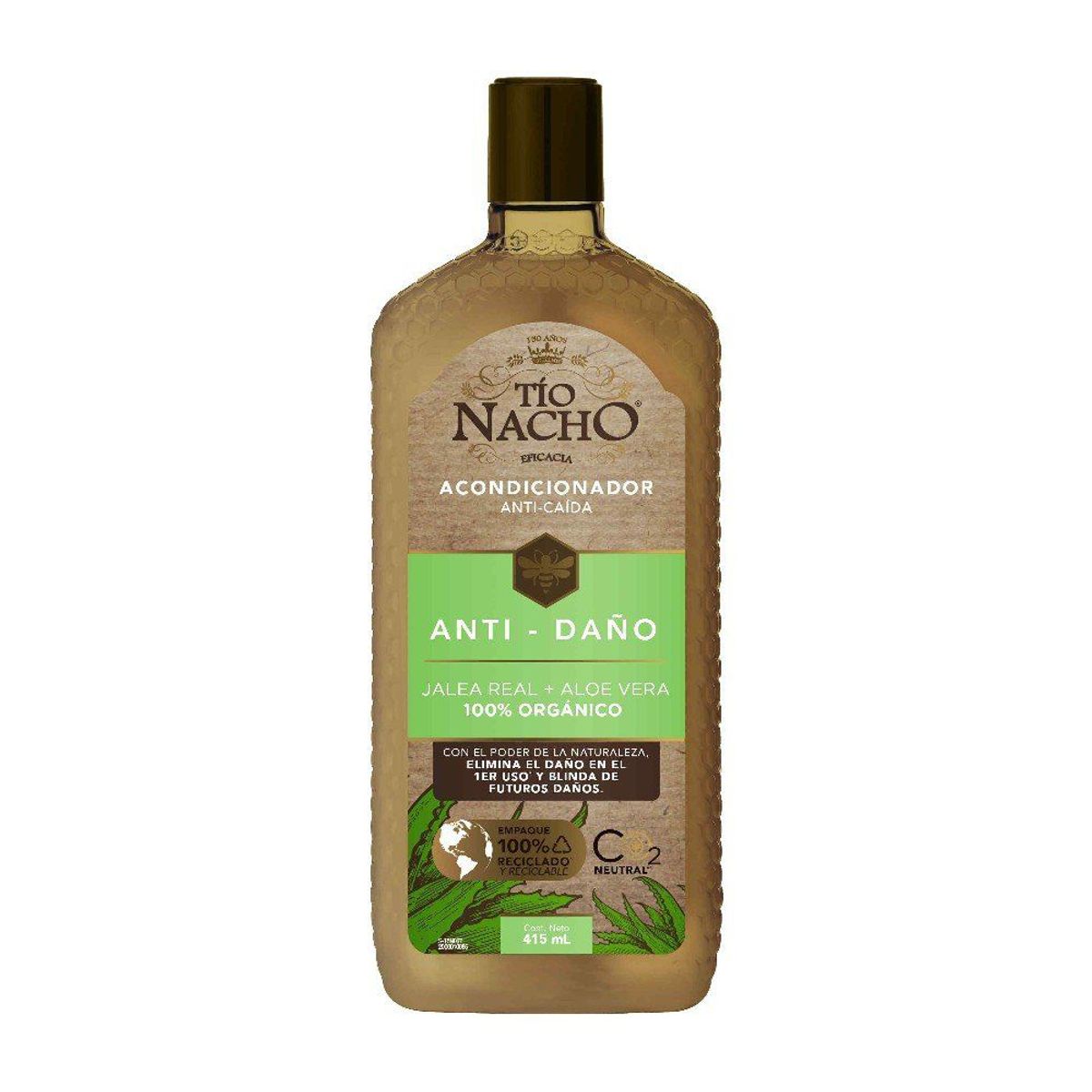 TIO NACHO - Acondicionador Tío Nacho Aloe Vera Envase 415 mL