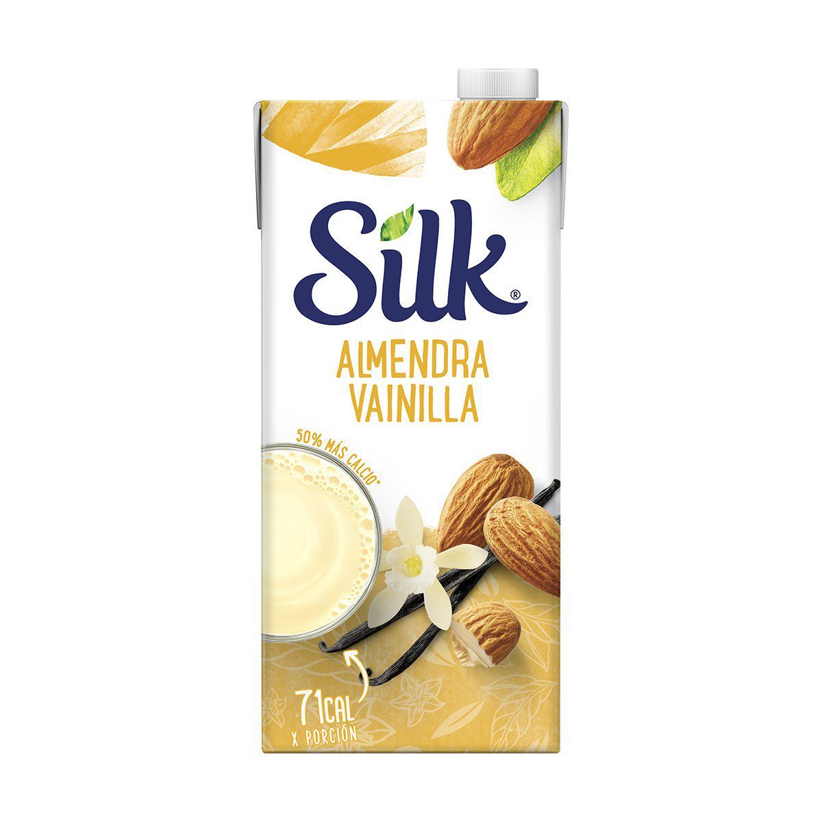 SILK - Bebida Almendra Silk Vainilla Caja 946 mL