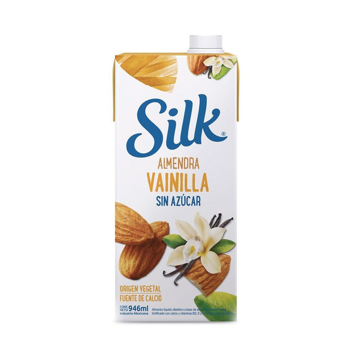 SILK - Bebida Almendra Silk Vainilla Caja 946 mL