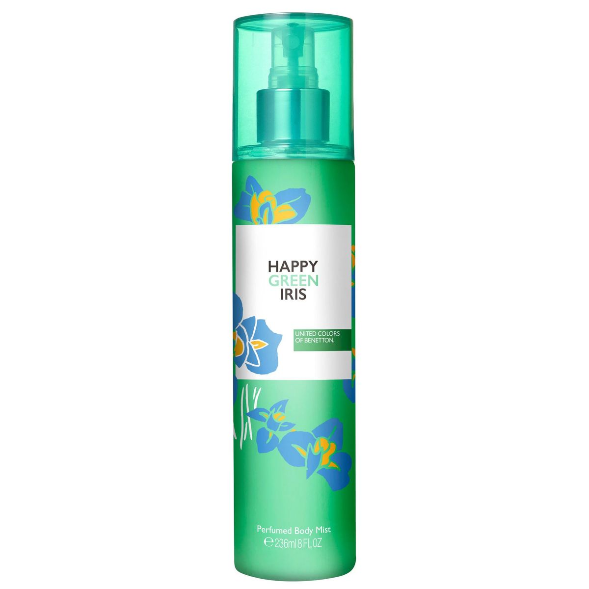 BENETTON - Body Mist Benetton Mujer Happy Green Envase 236 mL