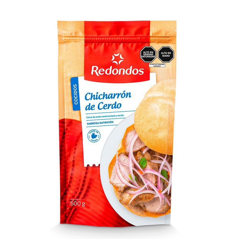 REDONDOS - Chicharrón De Cerdo Cocido