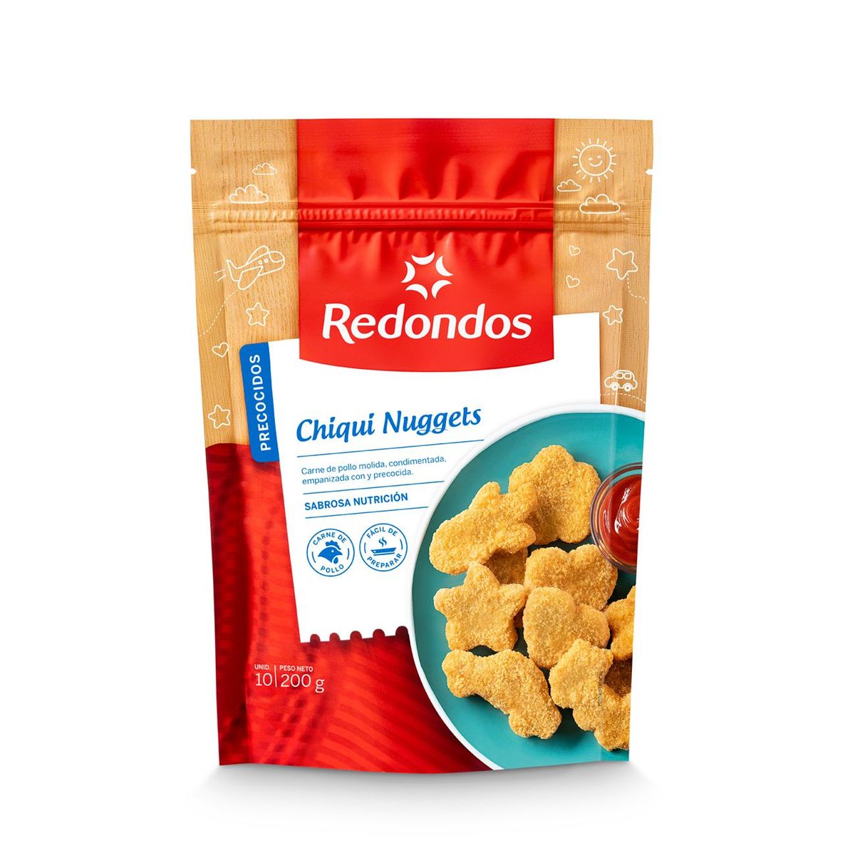 REDONDOS - Chiqui Nuggets Redondos Empaque 200 g