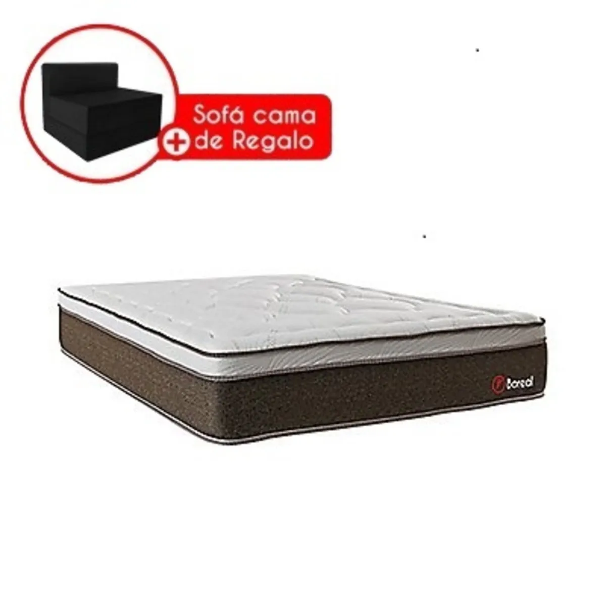 FORLI - Colchon Boreal Pocket Ss 1.5 Plz+Sofa