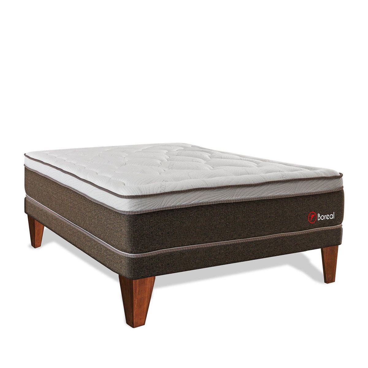 FORLI - Cama Europea Boreal Pocket Ss 2 Plz+Sofa