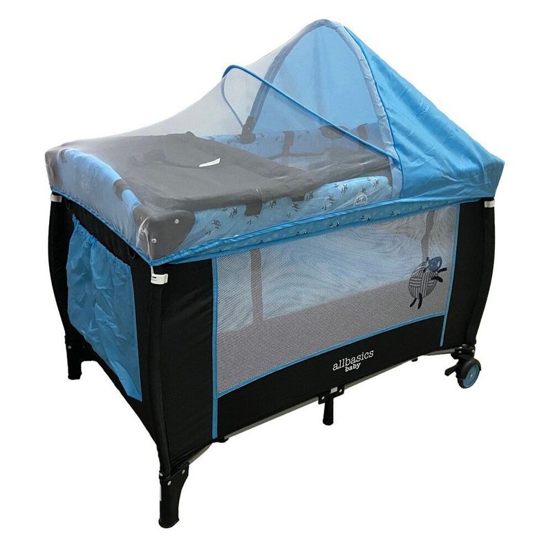ALL BASICS - Cuna Corral Baby Color Azul
