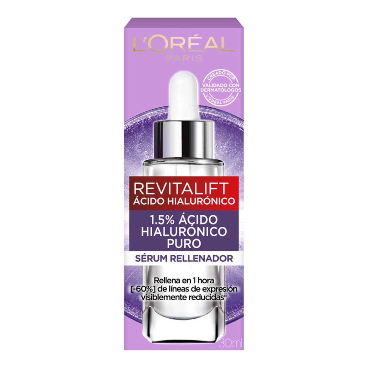 LOREAL PARIS - Sérum Loreal Revitalift Ácido Hialurónico Envase 30 mL