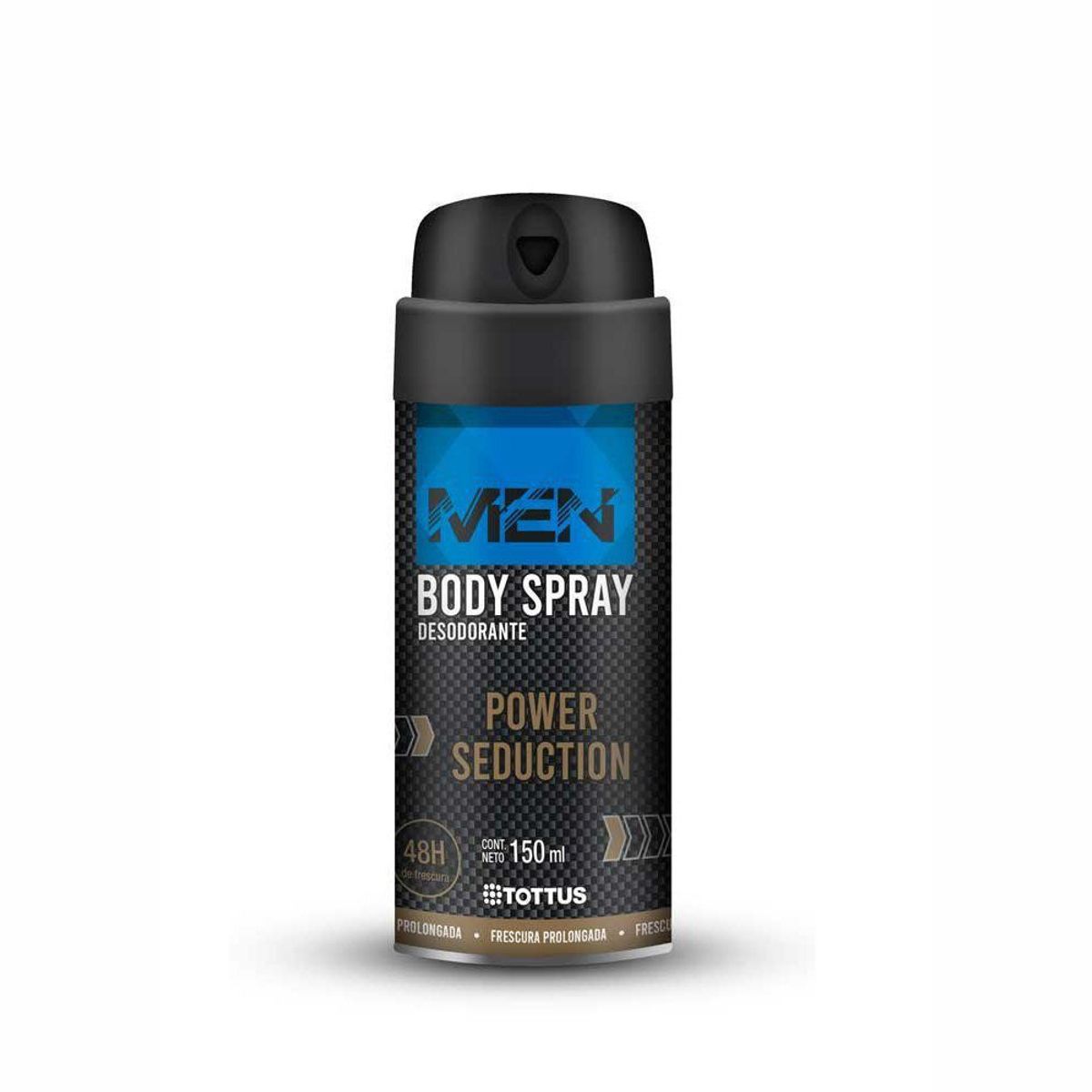 TOTTUS - Desodorante Body Spray Tottus Men Power Seduction Envase 150 mL
