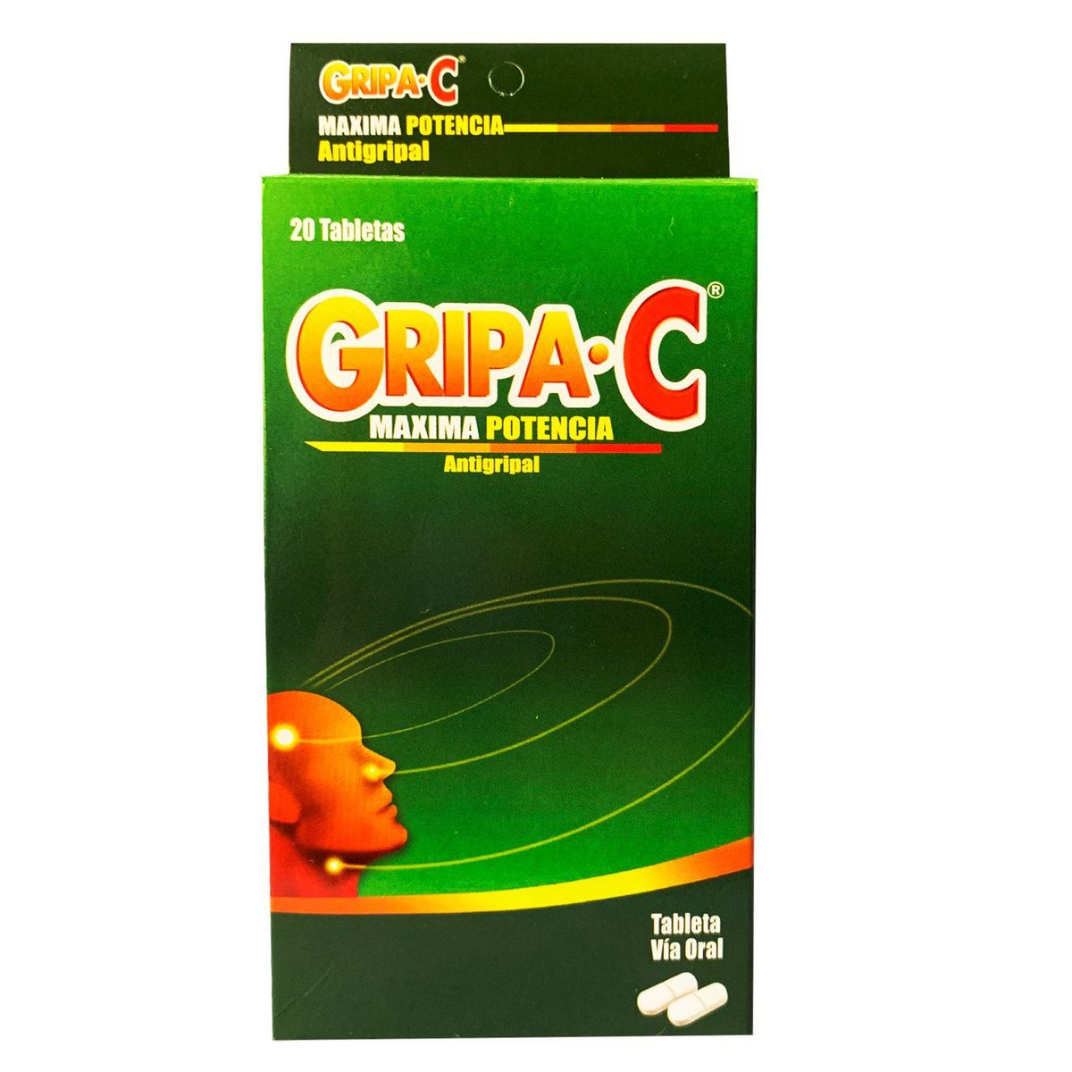 GRIPA C - Antigripal en Tableta Gripa C Caja 20 Und