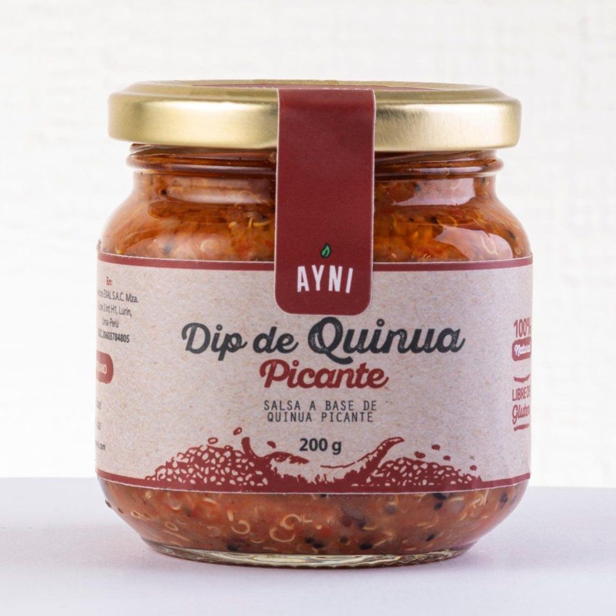 AYNI - Dip de Quinua Artesanal Ayni Envase 200 g
