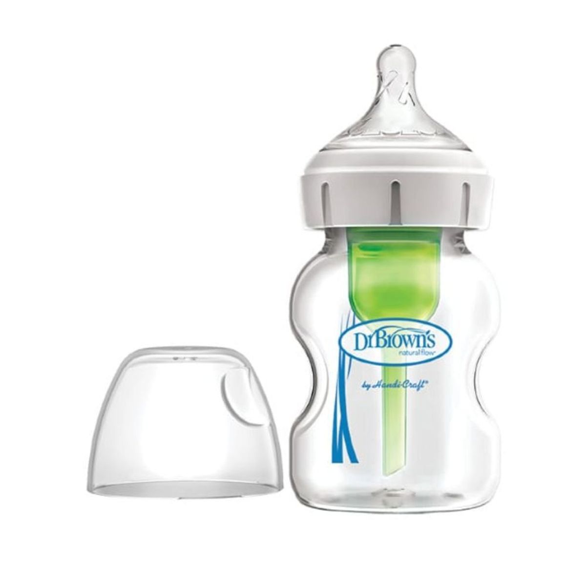 DR. BROWNS - Biberón Options + Boca Ancha Polipropileno 5 Oz