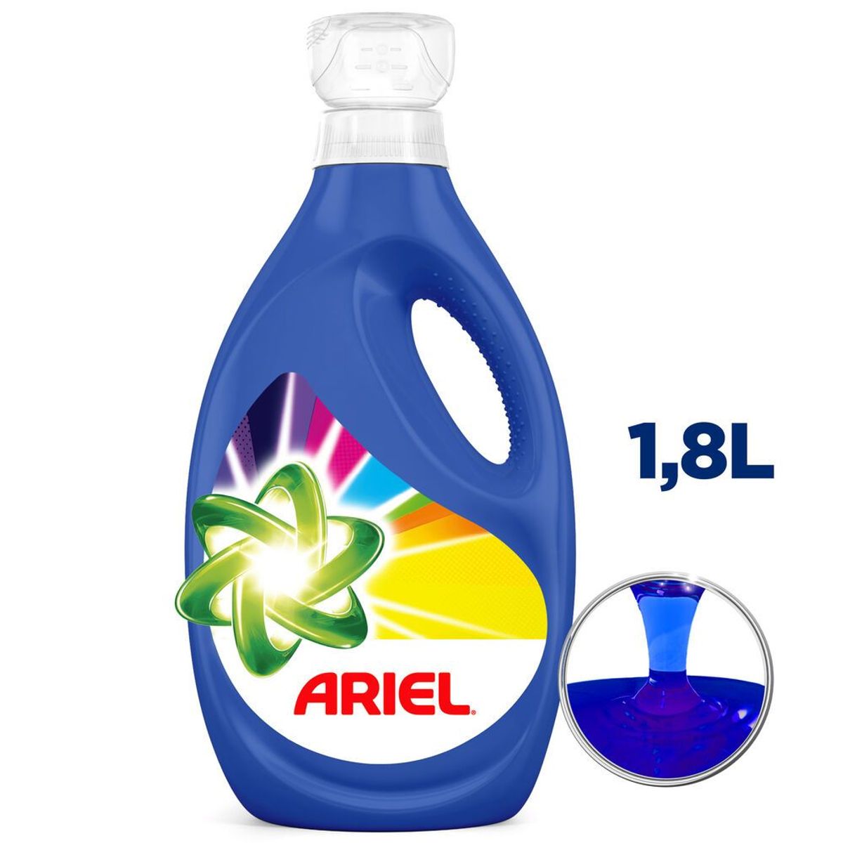 ARIEL - Detergente Líquido Ariel Revitacolor Envase 1.8 L
