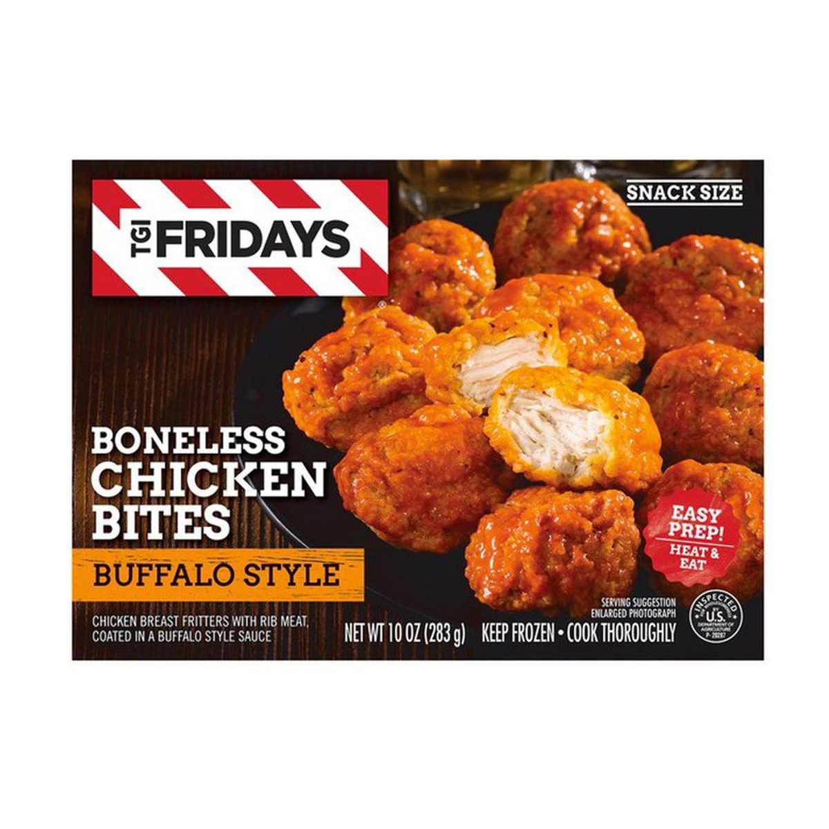 TGI FRIDAYS - Pechuga de Pollo TGI Fridays Empanizada en Salsa Caja 283 g