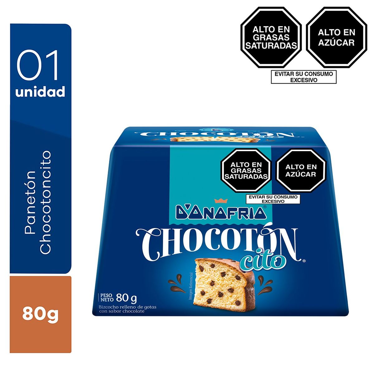 DONOFRIO - Panetón Donofrio Chocotoncito Caja 80 g