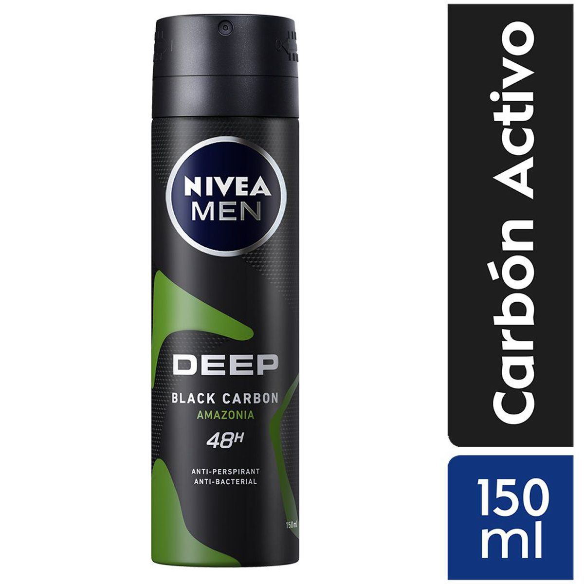 NIVEA - Desodorante en Spray Nivea Deep Amazonia Envase 150 mL