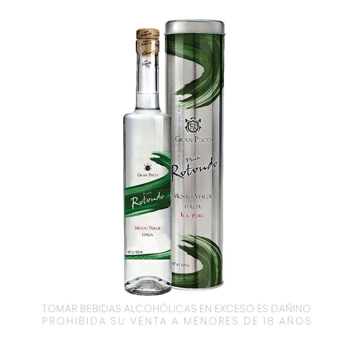 FINCA ROTONDO - Pisco Mosto Verde Italia Finca Rotondo Botella 750 mL