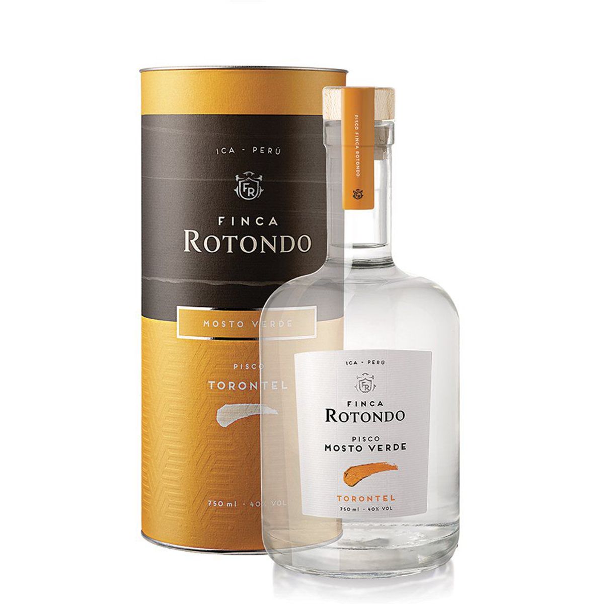 FINCA ROTONDO - Pisco Mosto Verde Torontel Finca Rotondo Botella 750 mL