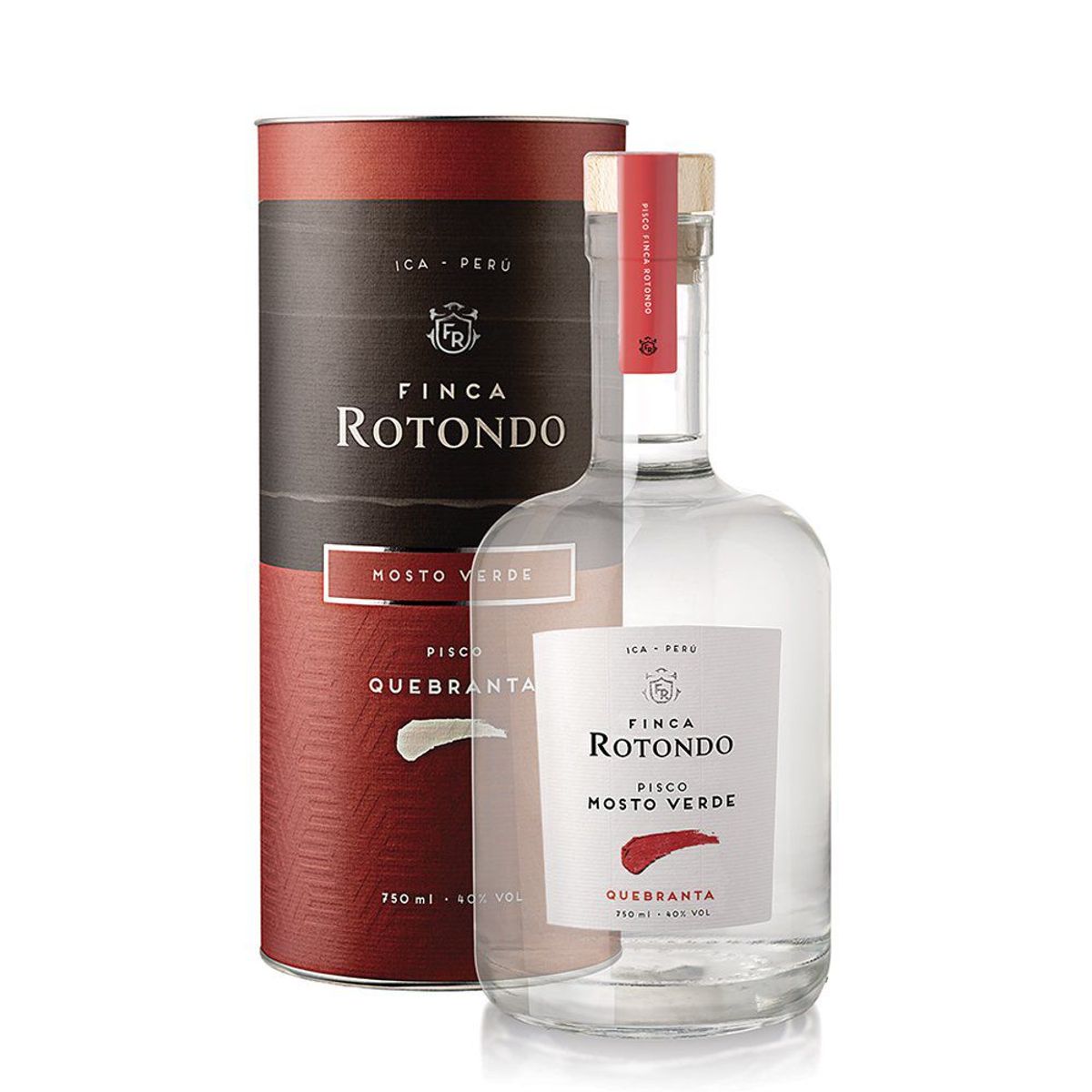 FINCA ROTONDO - Pisco Mosto Verde Quebranta Finca Rotondo Botella 750 mL