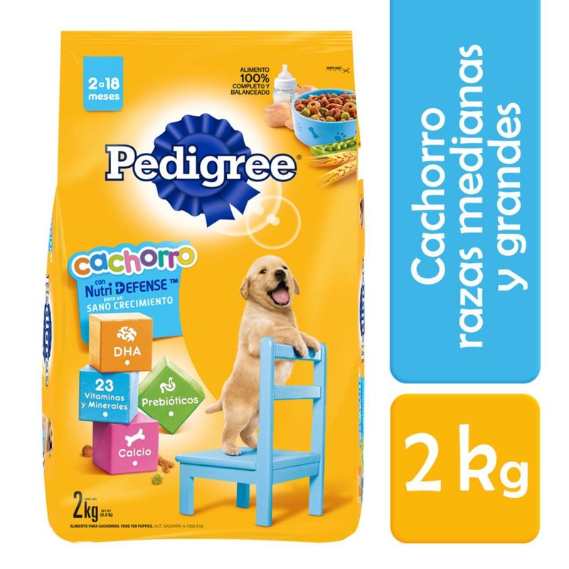 PEDIGREE - Alimento para Cachorro Pedigree 2 kg