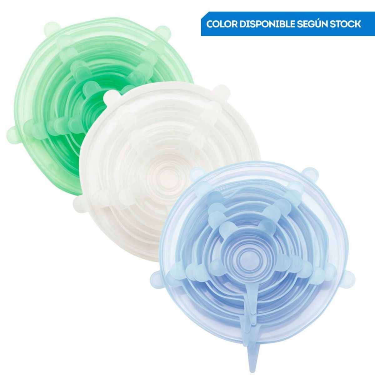 CASA JOVEN - Set Tapas De Silicona x6