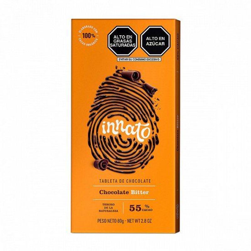 INNATO - Chocolate Bitter 72 % Cacao Innato 80 g