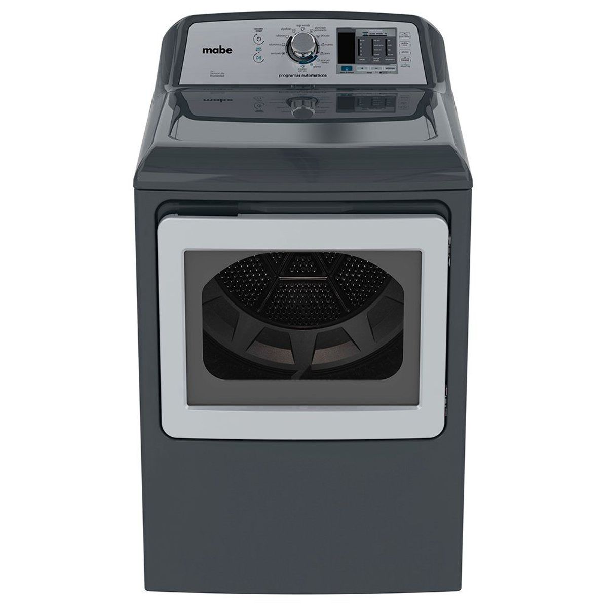 MABE - Secadora a Gas 24kg Diamond Gray Mabe SMG17R8MSDBB0