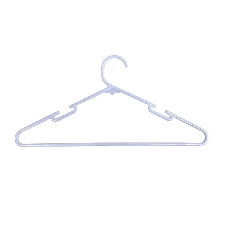 PRECIO UNO - Colgadores x12 Plástico Blanco