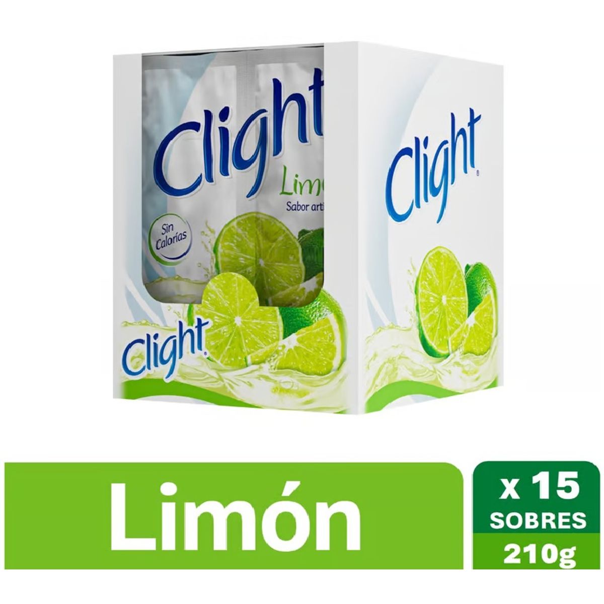 CLIGHT - Bebida en Polvo Clight Limón Caja 15 Und