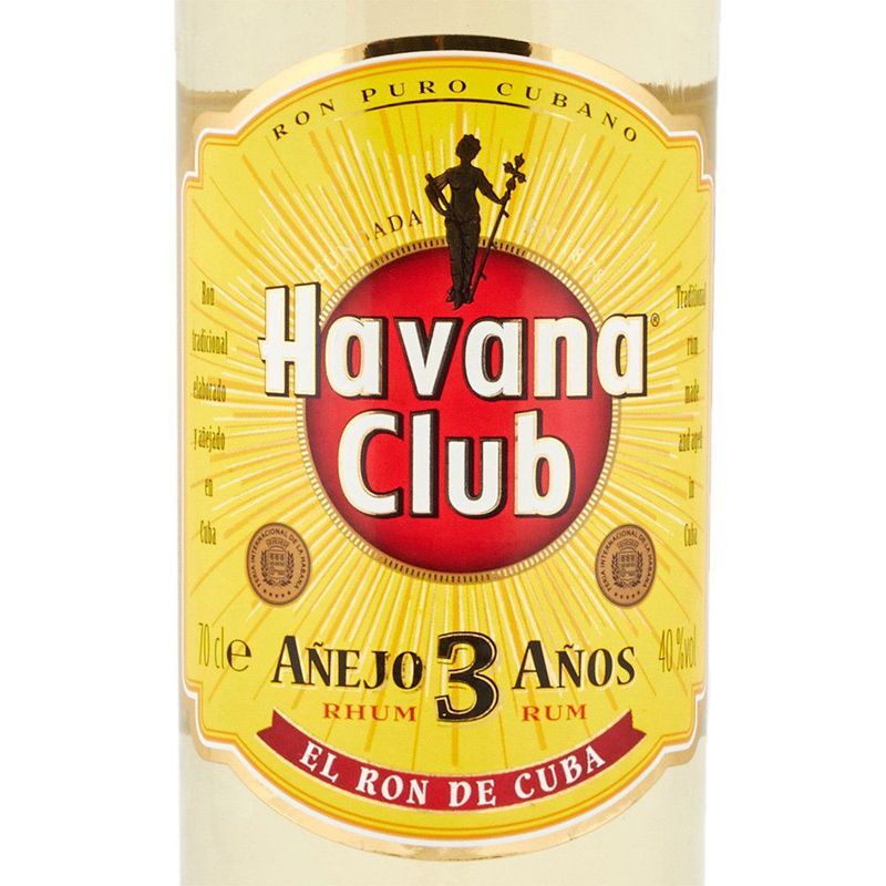 HAVANA CLUB - Ron Havana Club 3 Años Botella 700 mL
