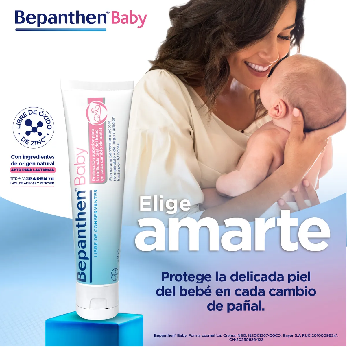 BEPANTHEN - Crema Protectora Bepanthen Baby Envase 100 g